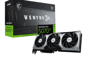 Tarjeta de Video MSI Ventus 3X RTX 5070Ti 16GB GDDR7
