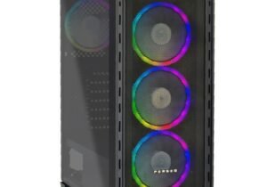 Gabinete Gaming Perseo Danaos Mesh + 4 fanes Argb