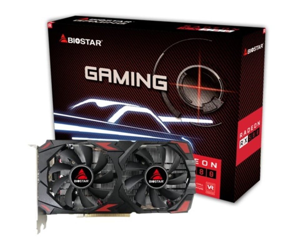 Tarjeta de Video Biostar RX 580 8GB GDDR5